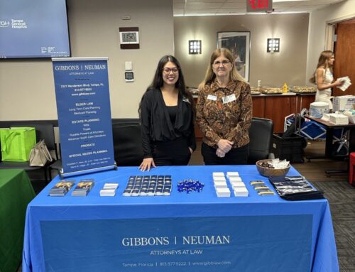 Gibbons | Neuman Supports Case Managers and Social Workers at Tampa General Hospital During Social Work Month